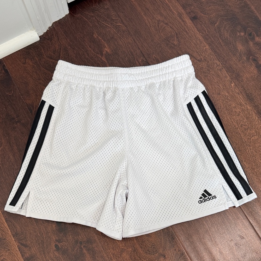 Adidas Girls Active Shots Soccer Running Workout Track Size Small 7/8